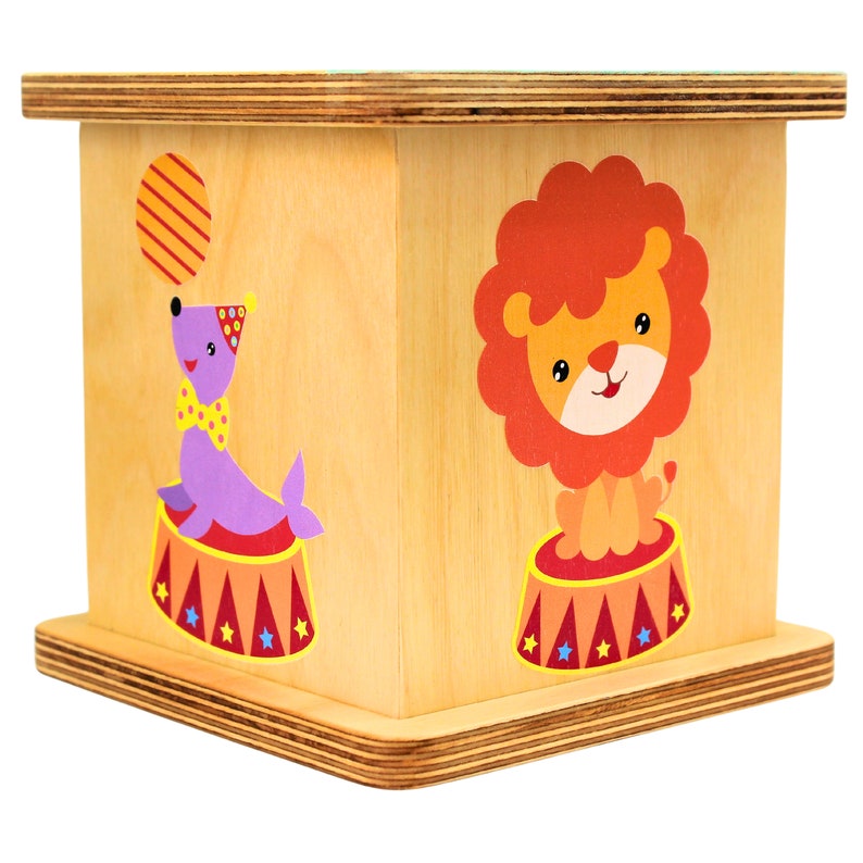 Circus Coin Money Saving Box For Children | Personalized Piggy Bank