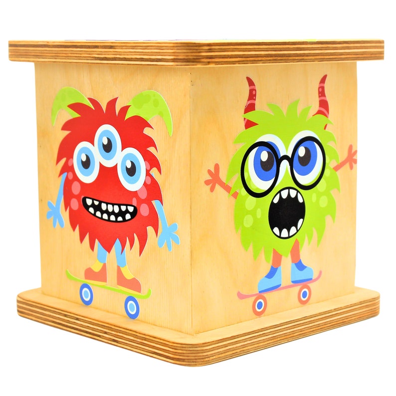 Monster Coin Bank for Kids, Personalized Piggy Bank for Boys & Girls