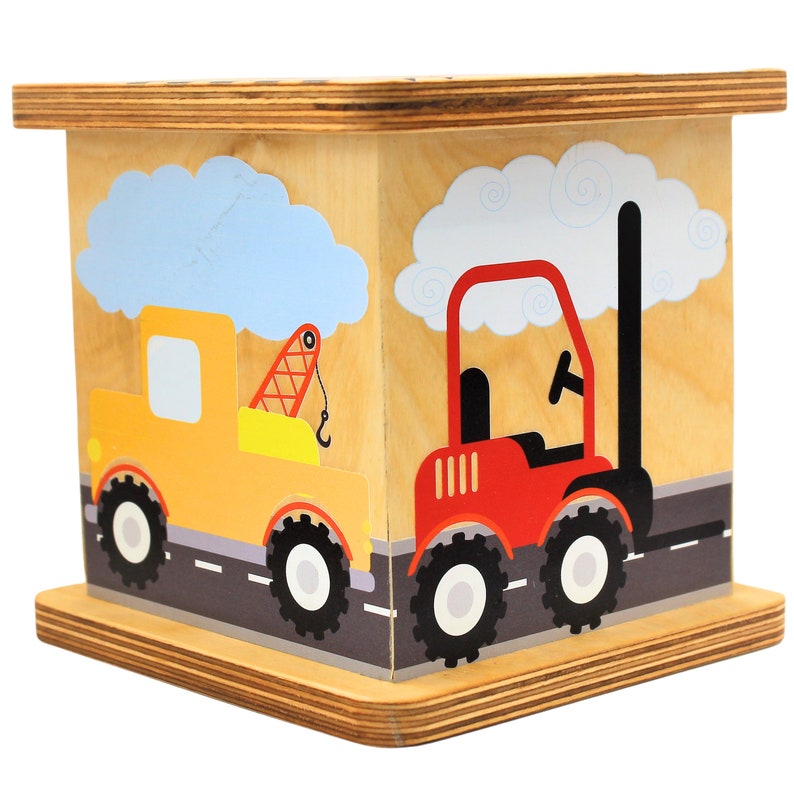 Construction Piggy Bank, Personalized Piggy Bank for Boys & Girls